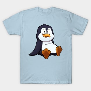 Cute Sitting Penguin T-Shirt